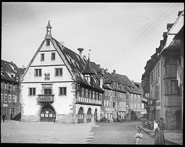 Vue générale, passants