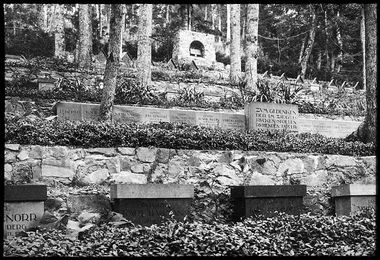 Le cimetière allemand de l'Hartmannswillerkopf