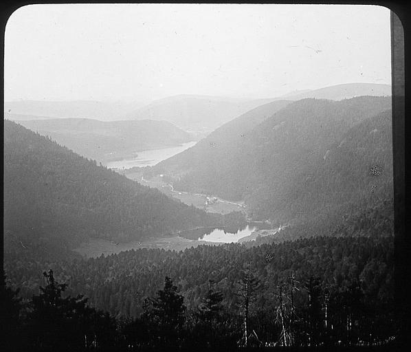 Du Hohneck, vue sur Retournemer et Longemer
