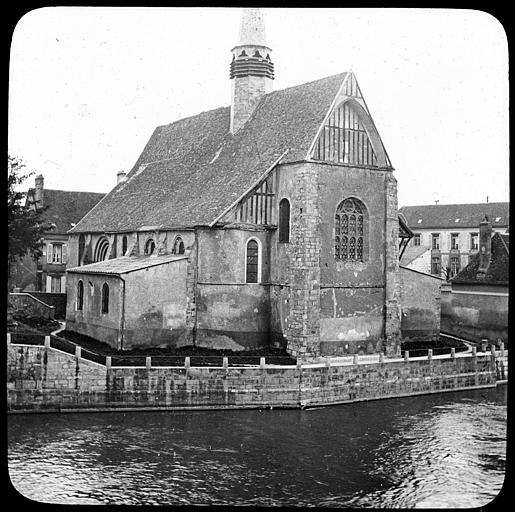 L'abside vue de l'Yonne