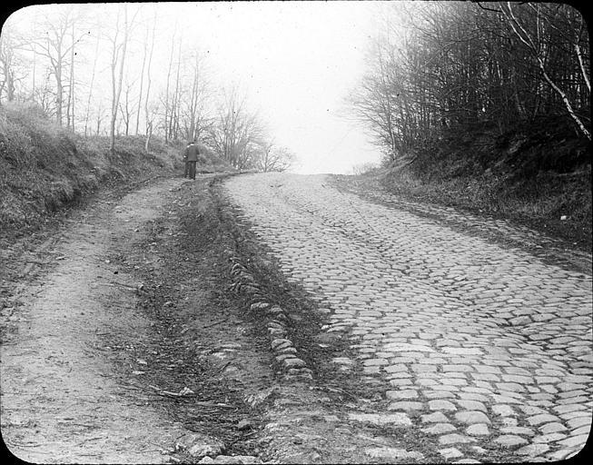 Le pavé des gardes dans la forêt de Meudon