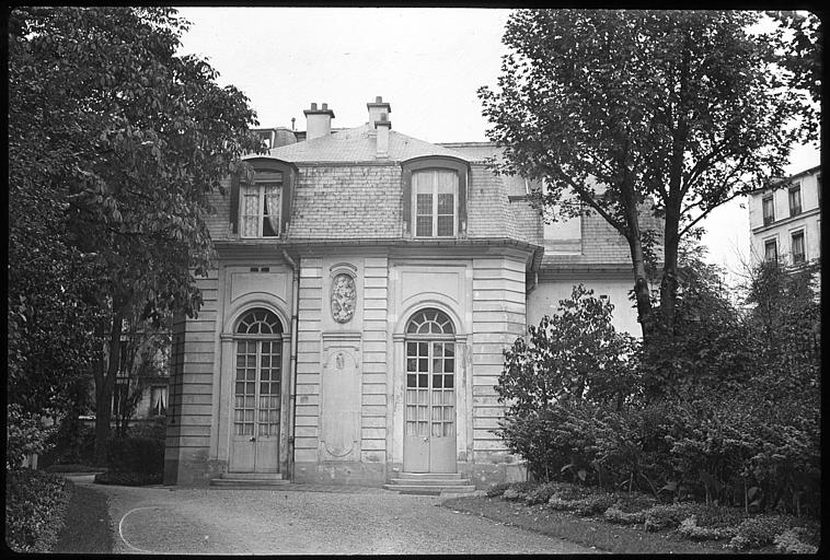 Façade d'un pavillon