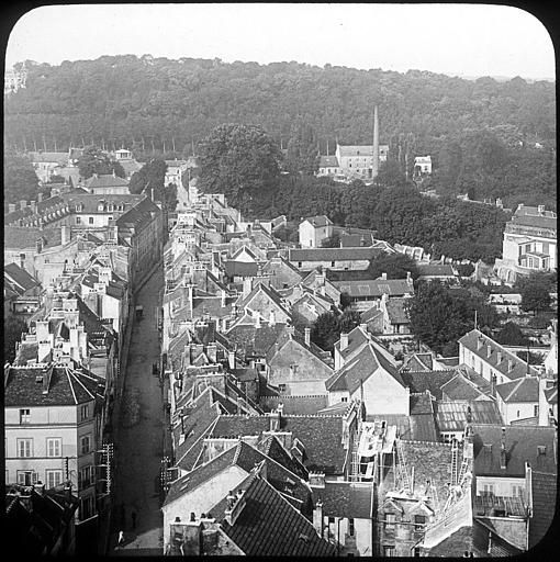 Vue prise du sommet de la cathédrale