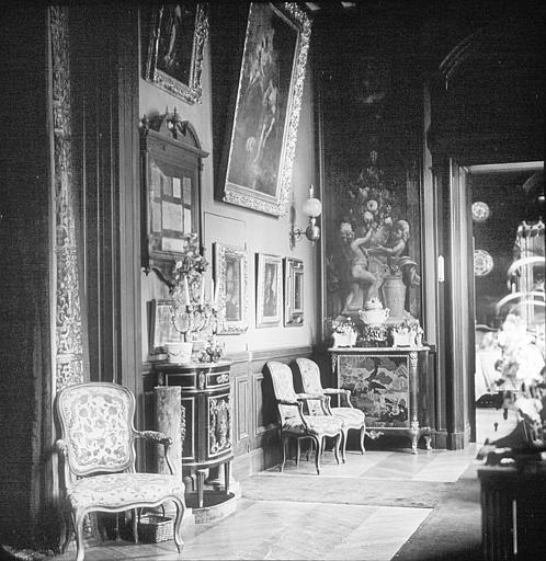 Intérieur, le vestibule