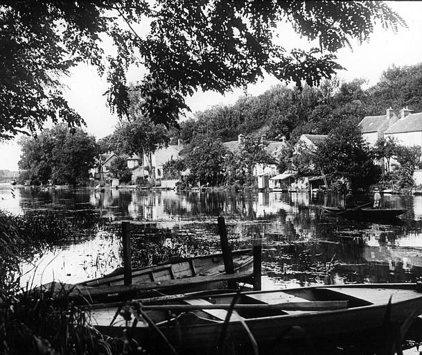 Le Loing en aval de la ville
