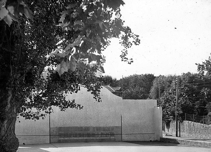 Le fronton municipal (pelote basque)