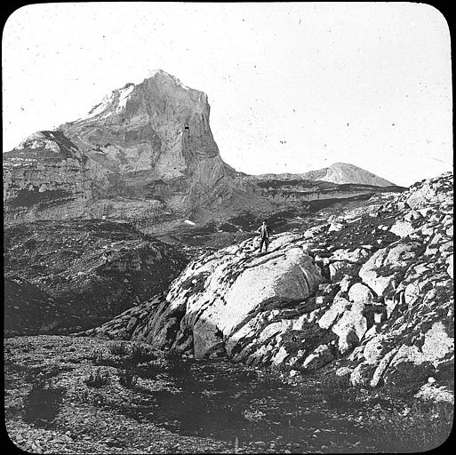 La Pène Medaa vue de la montée de Bésou