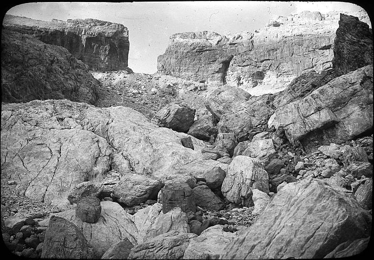 La brèche de Roland vue du versant espagnol