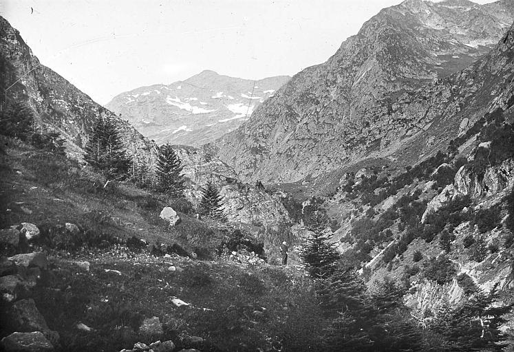 Vue générale, environs du lac de Caillauas
