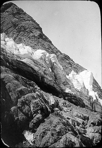 Le glacier du pic de Gabiétou