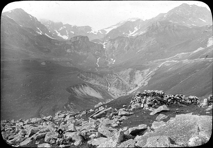 Le pic du Midi de Bigorre vu de la route du Tourmalet