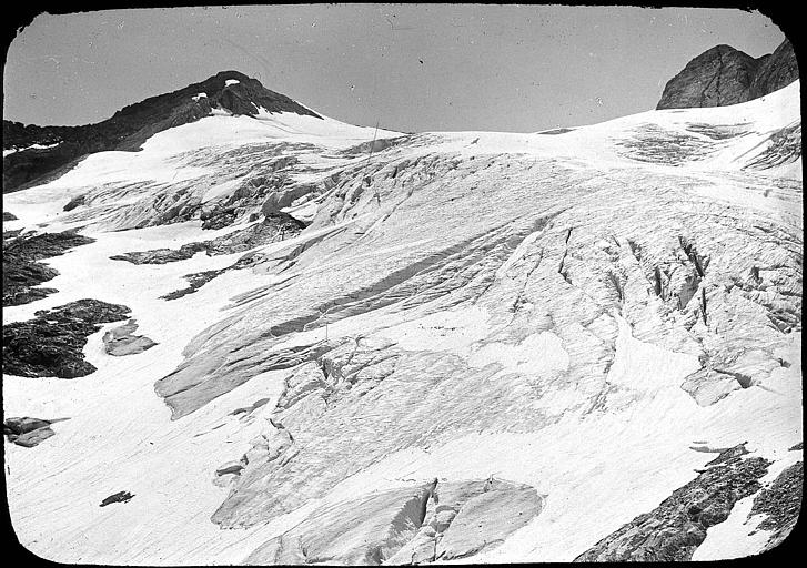 Le Vignemale, grand glacier d'Ossoue