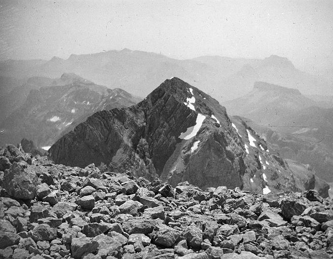 Le Soum de Ramond vu du Mont Perdu