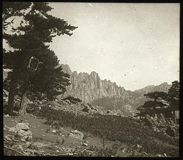 Col de Bavella, vue vers la côte orientale