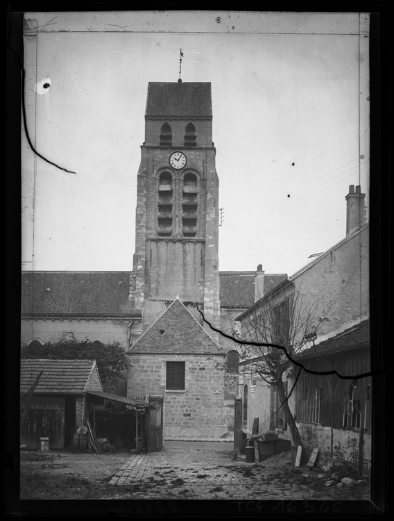 Façade Sud-est avec clocher