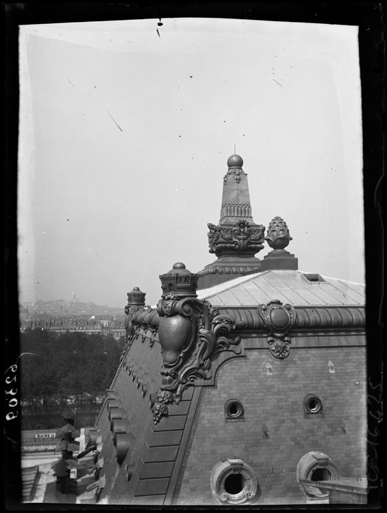 Sur les toits de la gare d’Orsay