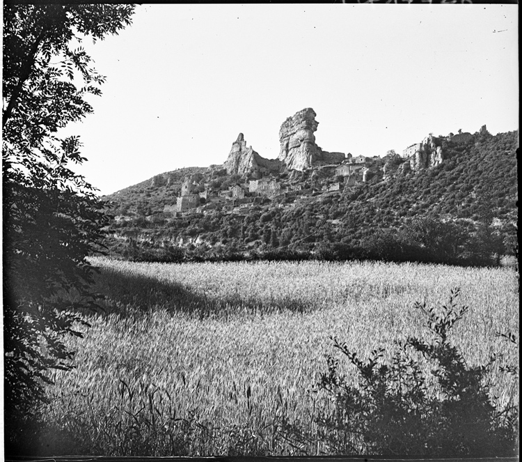 Vue sur les ruines