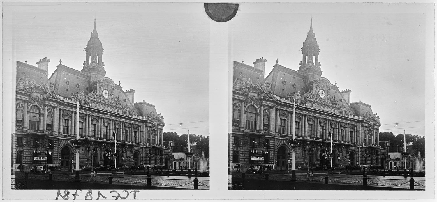 Façade place Jean-Jaurès