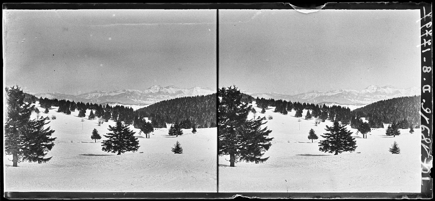 Le Mont Revard l'hiver