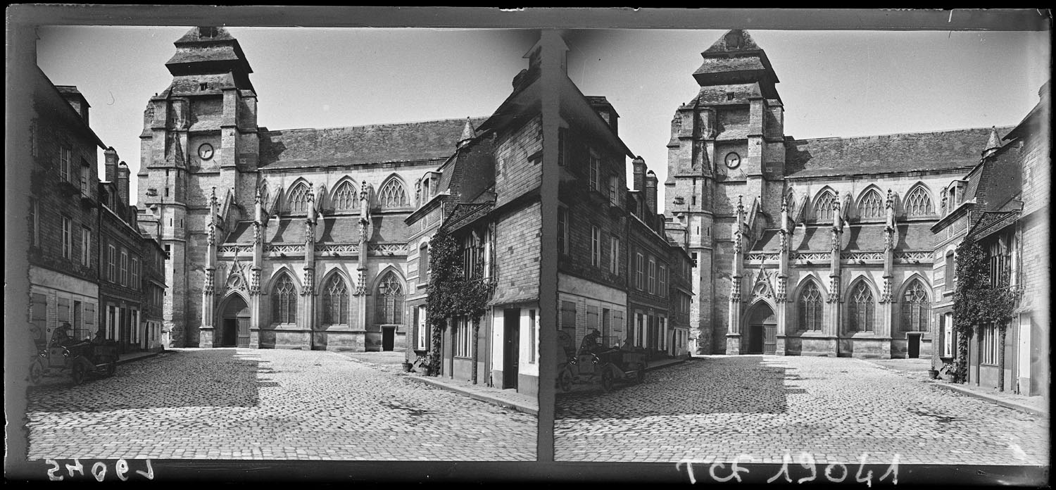 Perspective sur la façade sud