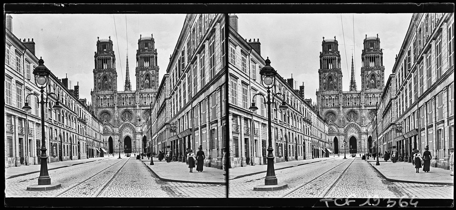 Perspective sur la façade ouest