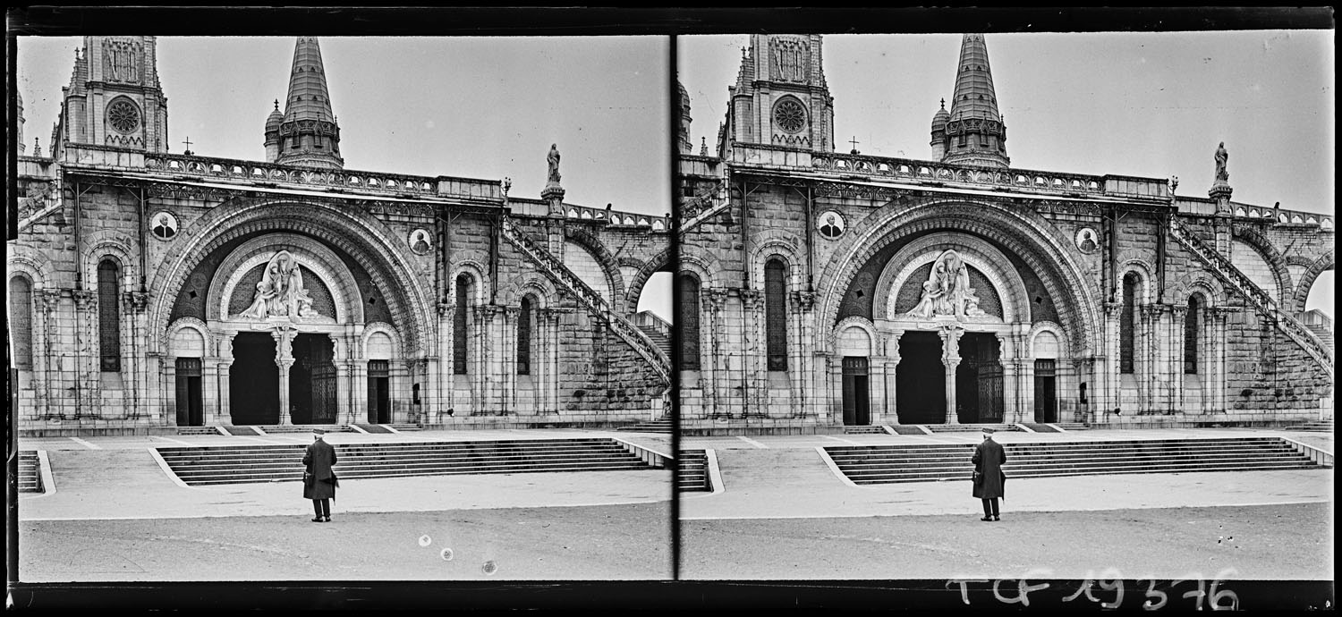 Façade ouest de l’église Notre-Dame du Rosaire