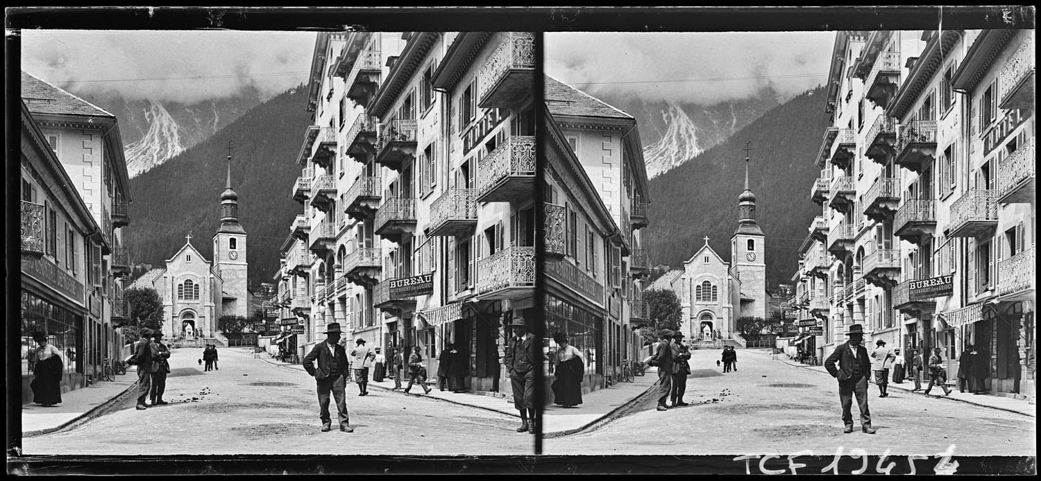 Perspective sur la façade ouest