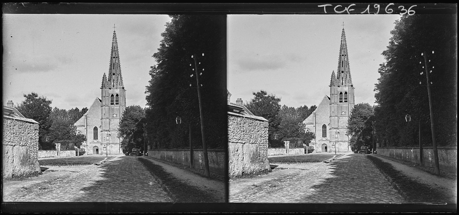 Perspective sur la façade ouest