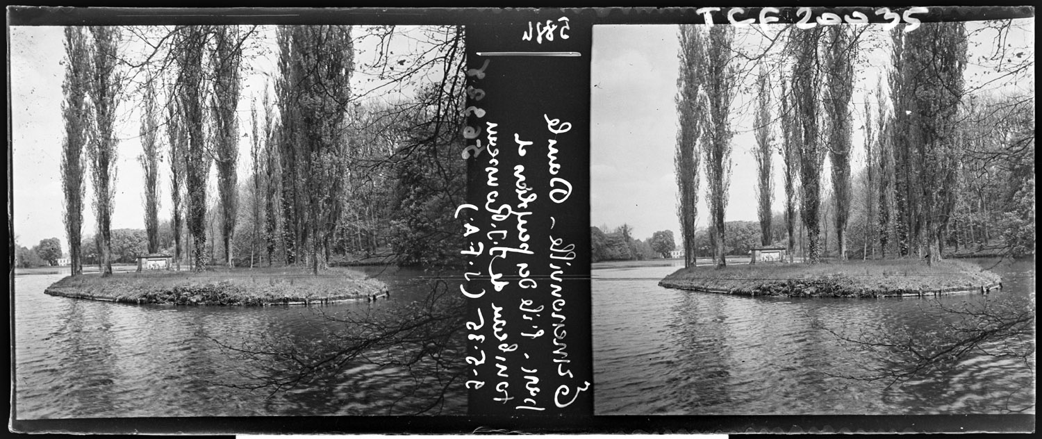 Parc Jean-Jacques Rousseau : l'île aux Peupliers et tombeau de Jean-Jacques Rousseau