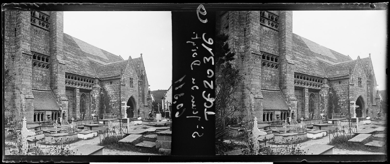 Porche sud et cimetière