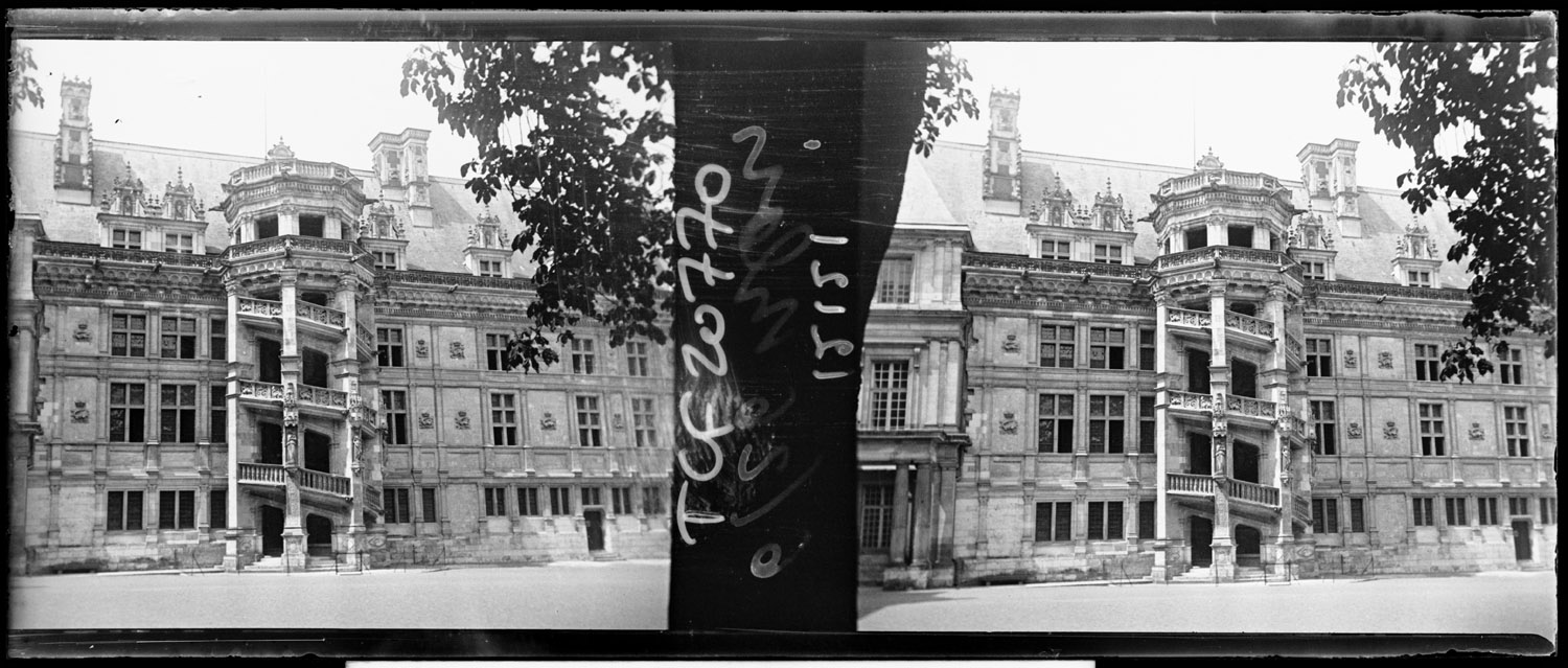 Aile François 1er : escalier monumental