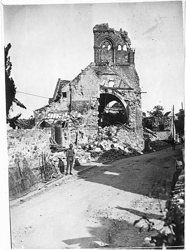 Vue d'ensemble des ruines