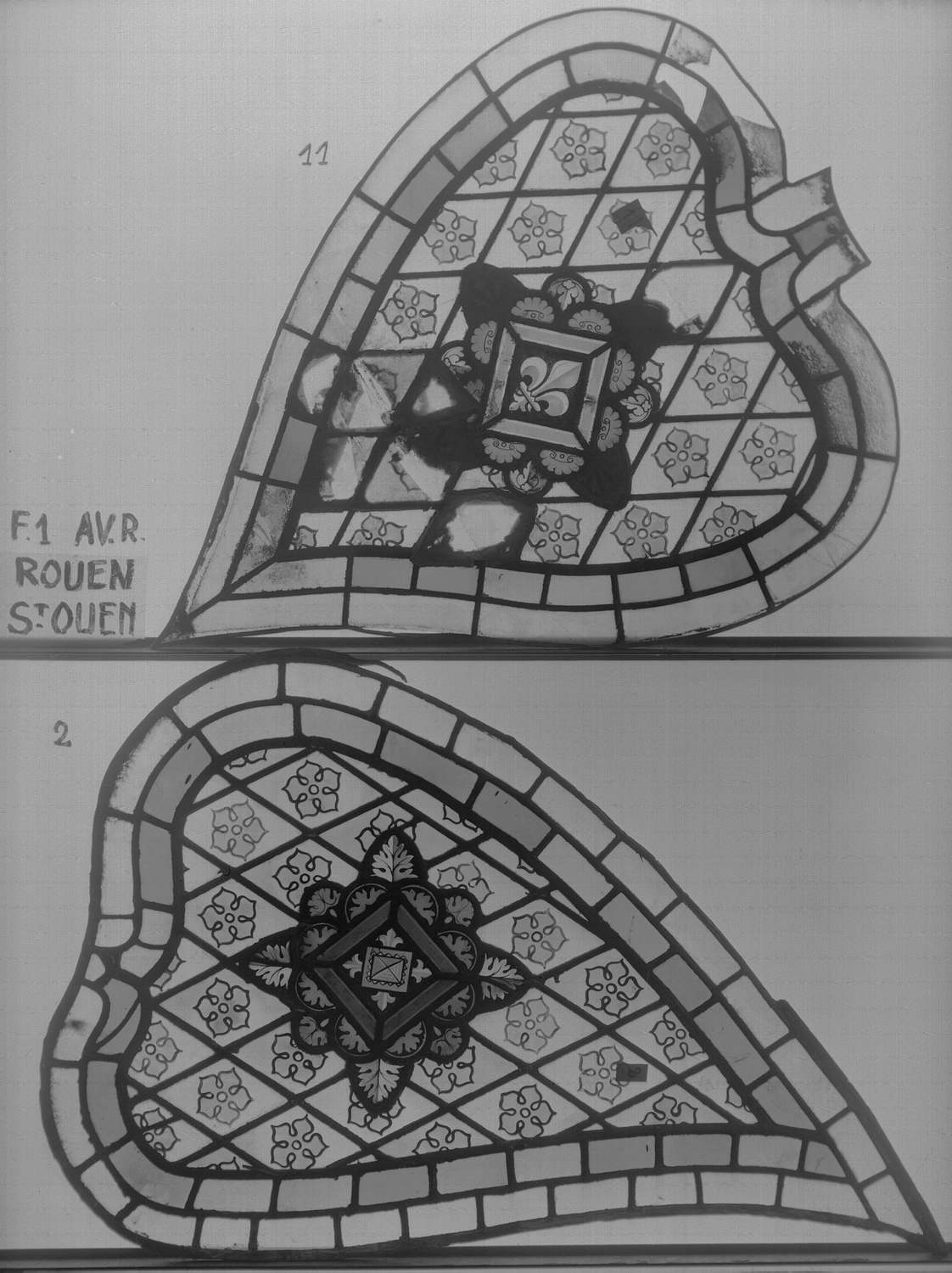 Fenêtre 1 ; Fragments 2 - 11