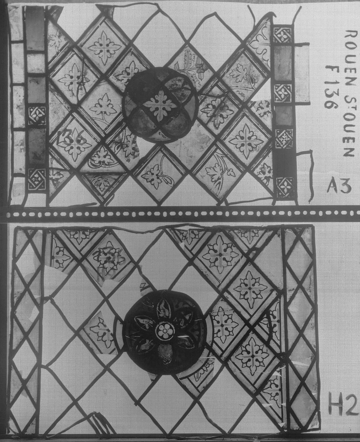 Fenêtre 136 ; Panneaux A3 - H2