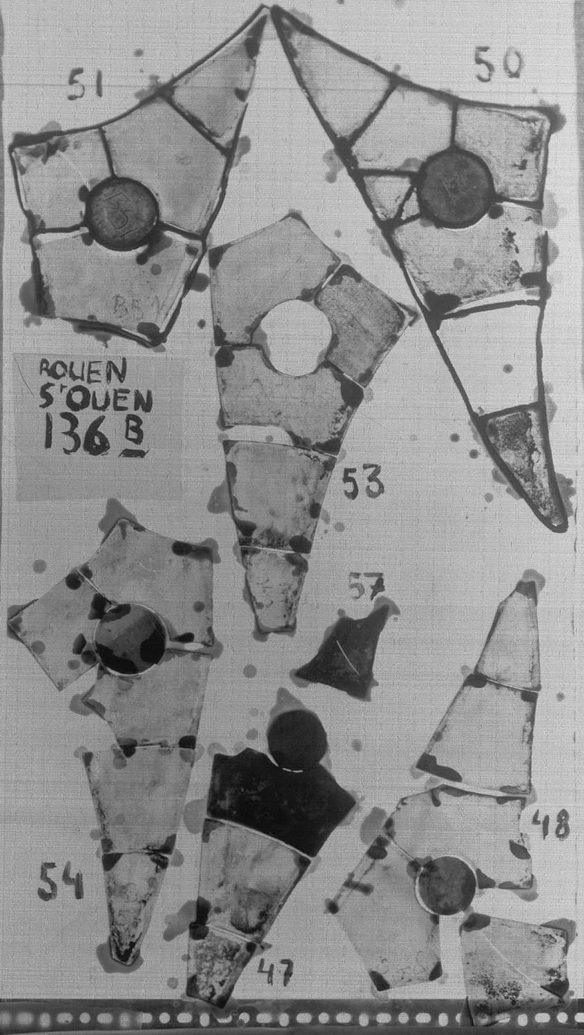 Baie 136 B ; Fragments 50 - 51 - 53 - 54 - 57 - 47 - 48