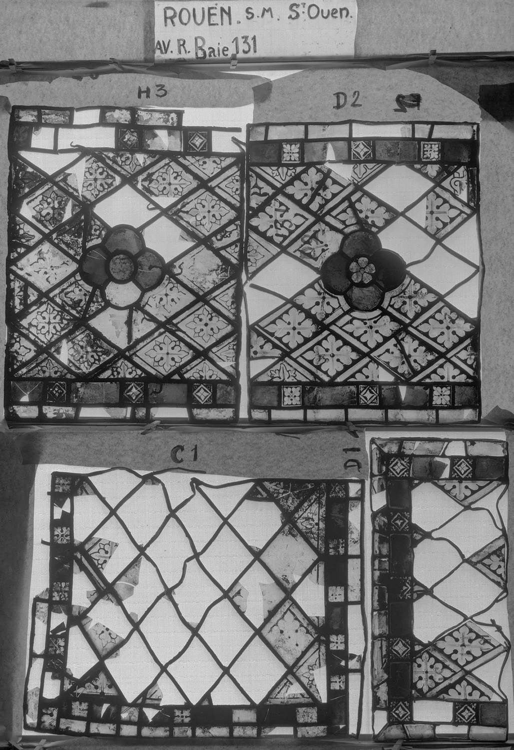 Baie 131 ; Panneaux H3 - D2 - C1 - D1