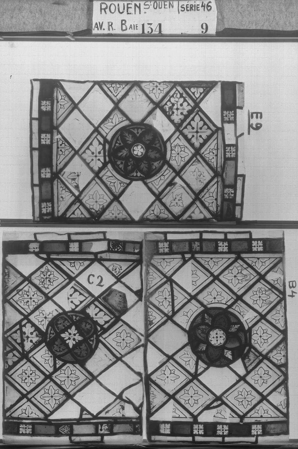 Série 46 ; Baie 134 ; Panneaux E9 - C2 - B4