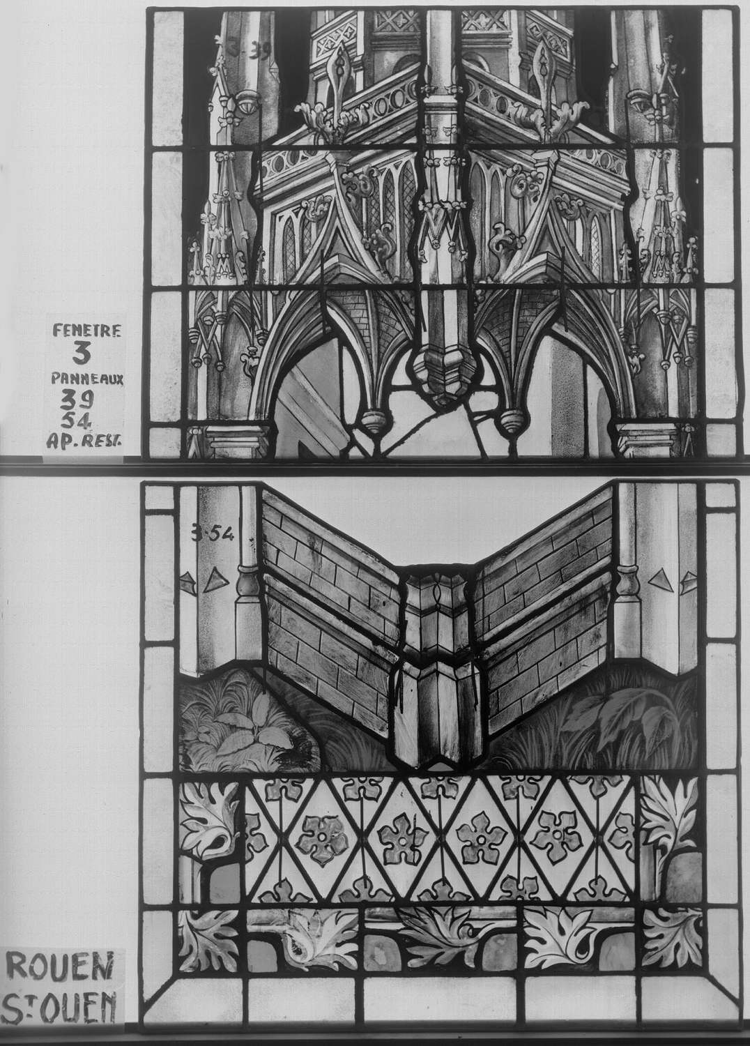 Fenêtre 3 ; Panneaux 39 - 54