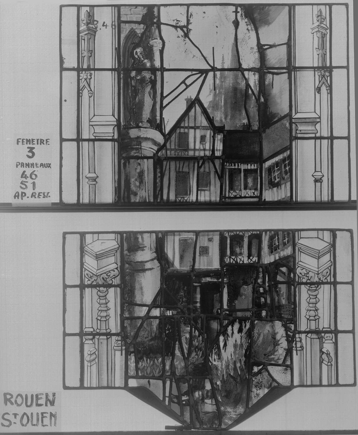 Fenêtre 3 ; Panneaux 46 - 51