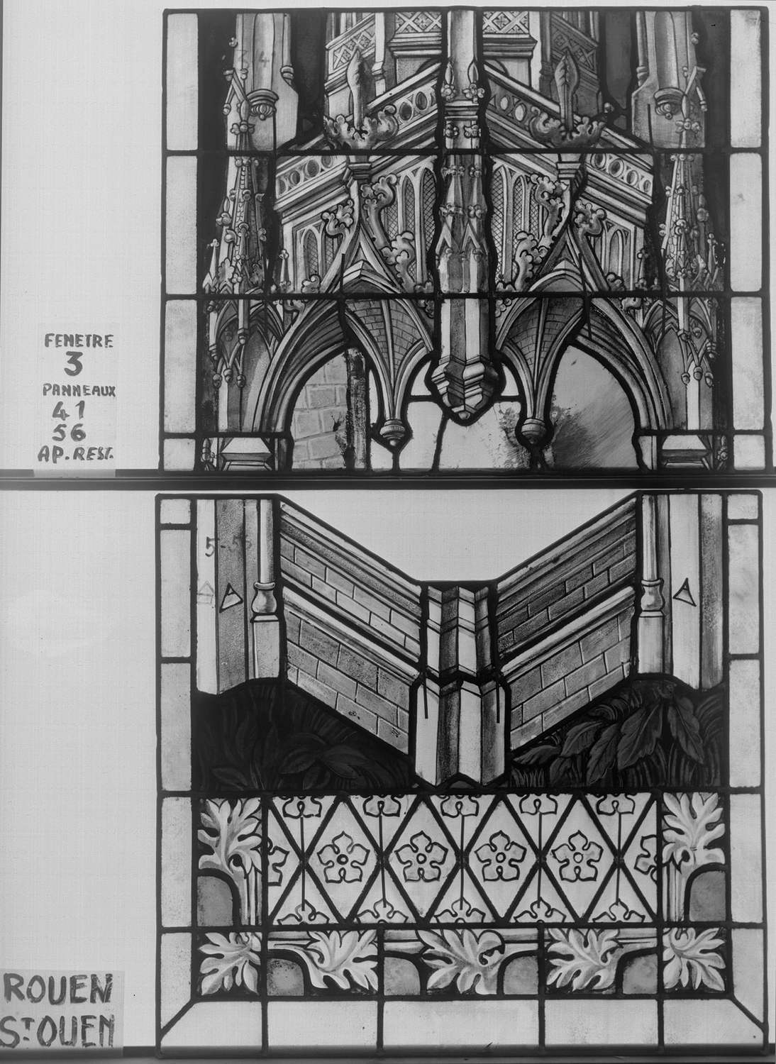 Fenêtre 3 ; Panneaux 41 - 56