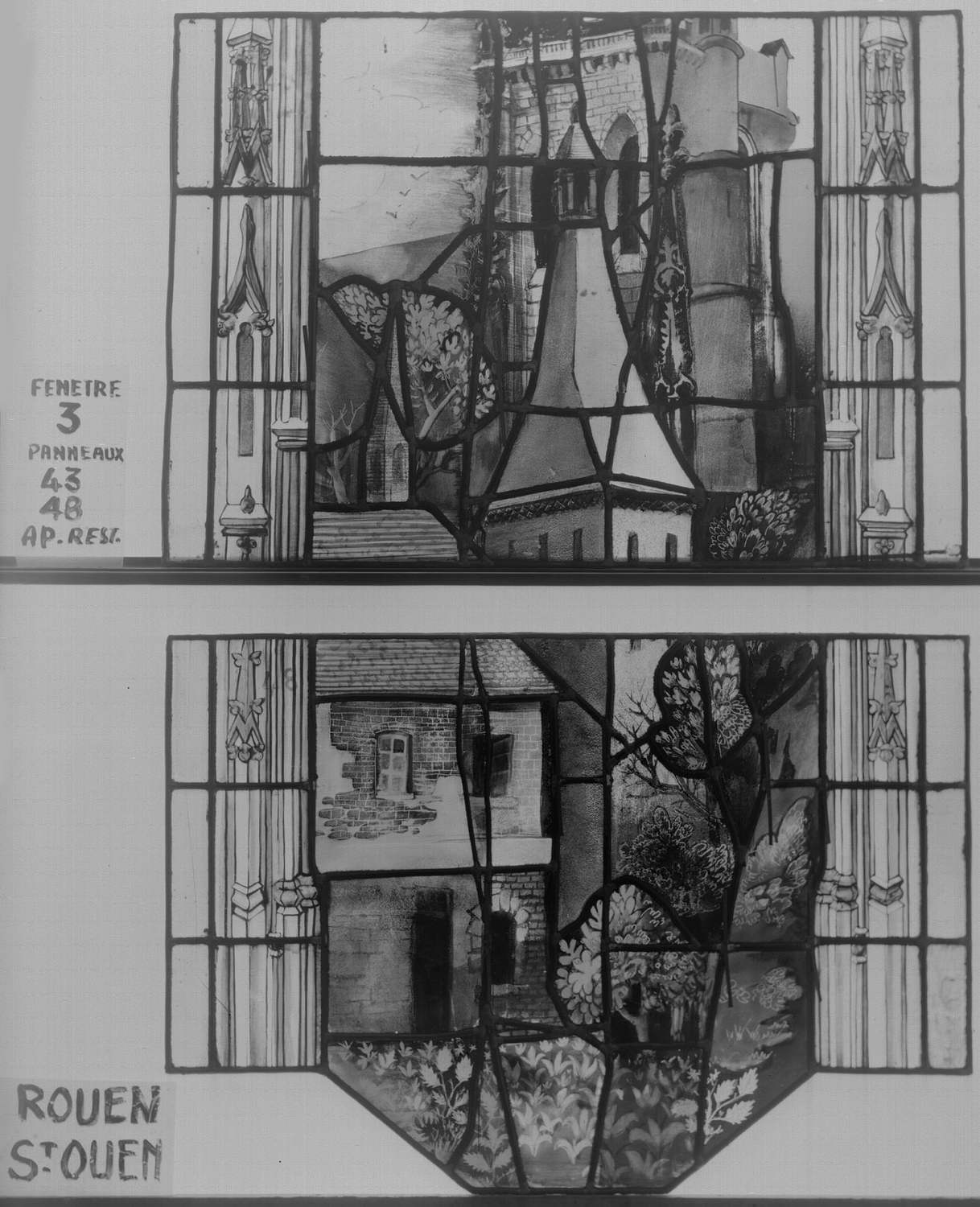 Fenêtre 3 ; Panneaux 43 - 48