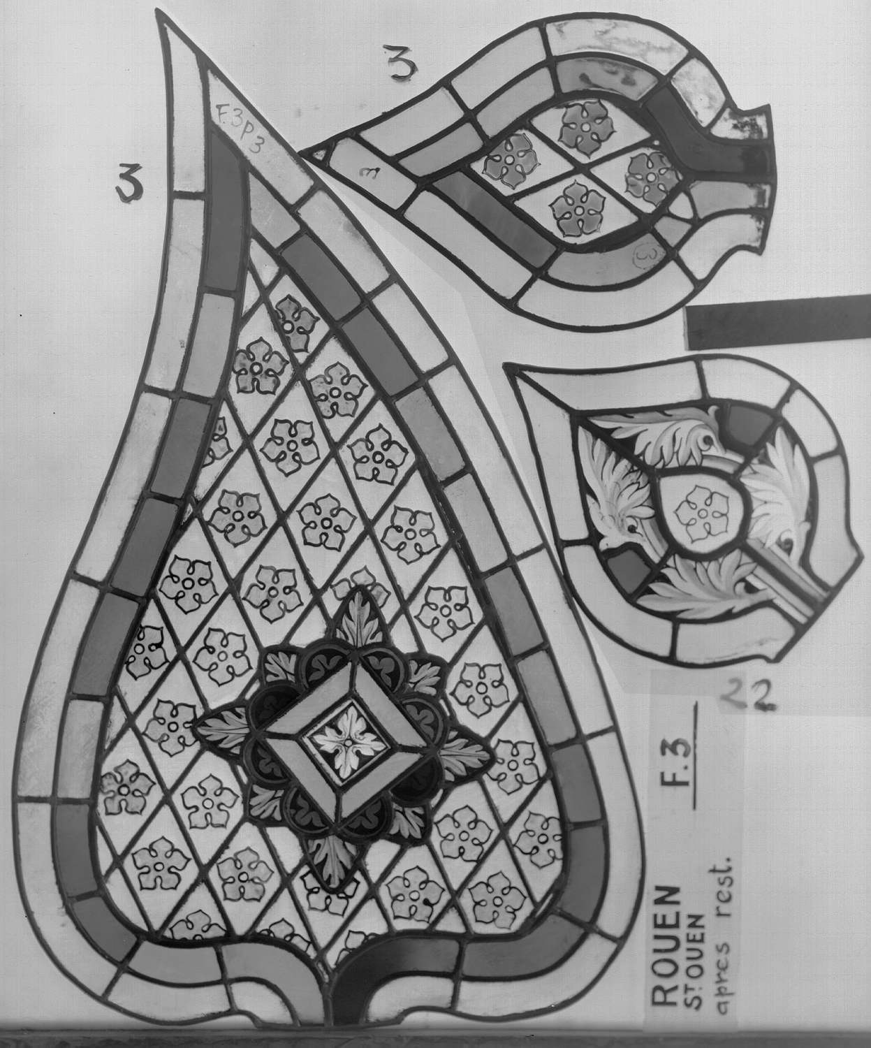 Fenêtre 3 ; Fragments 3 – 3 bis - 22