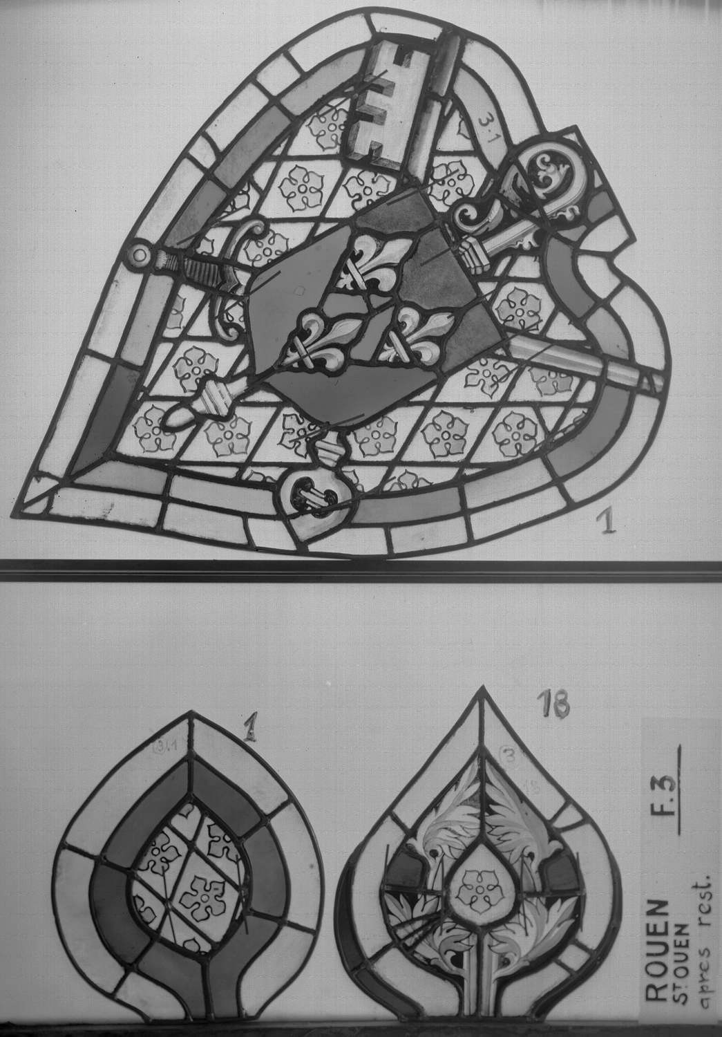 Fenêtre 3 ; Fragments 1 – 1 bis - 18