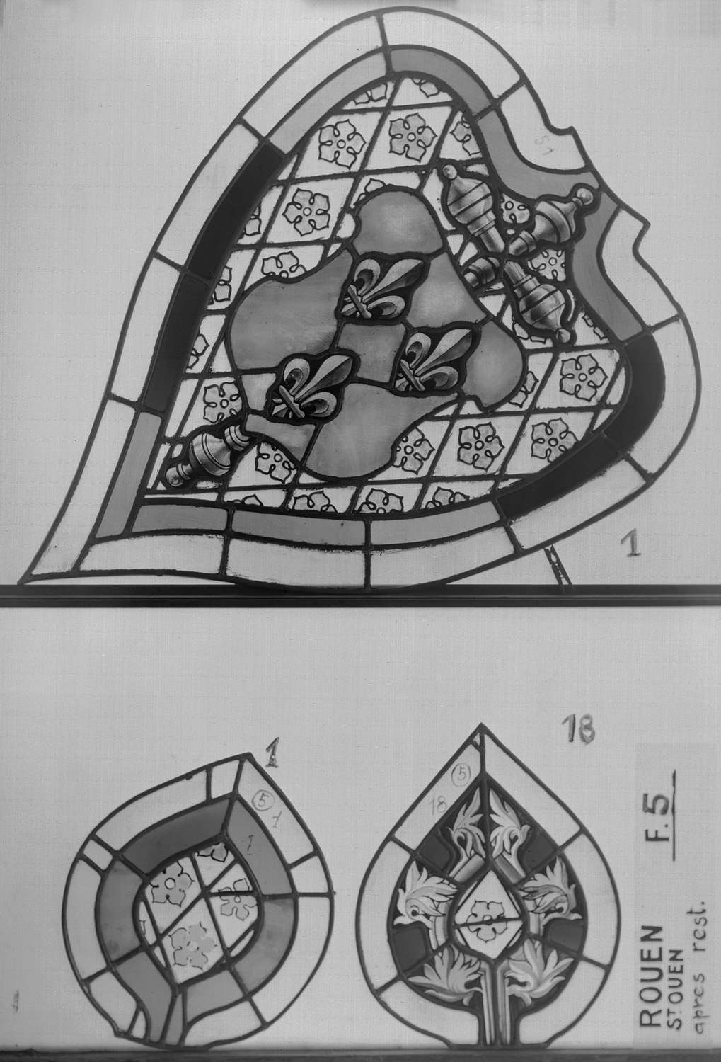 Fenêtre 5 ; Fragments 1 – 1 bis - 18