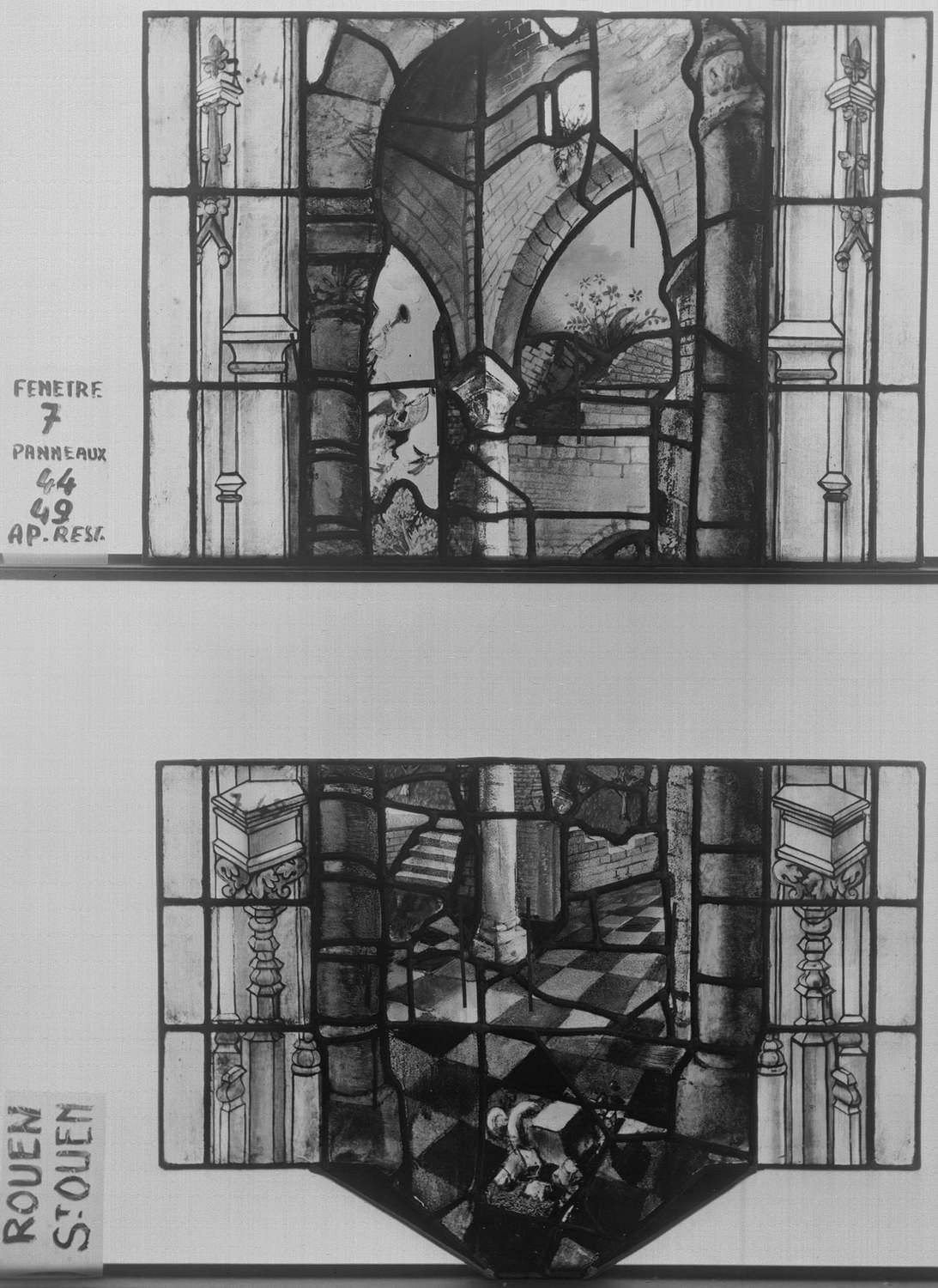 Fenêtre 7 ; Panneaux 44 - 49