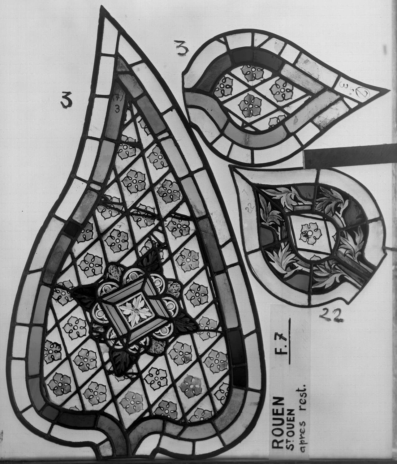 Fenêtre 7 ; Fragments 3 – 3 bis - 22