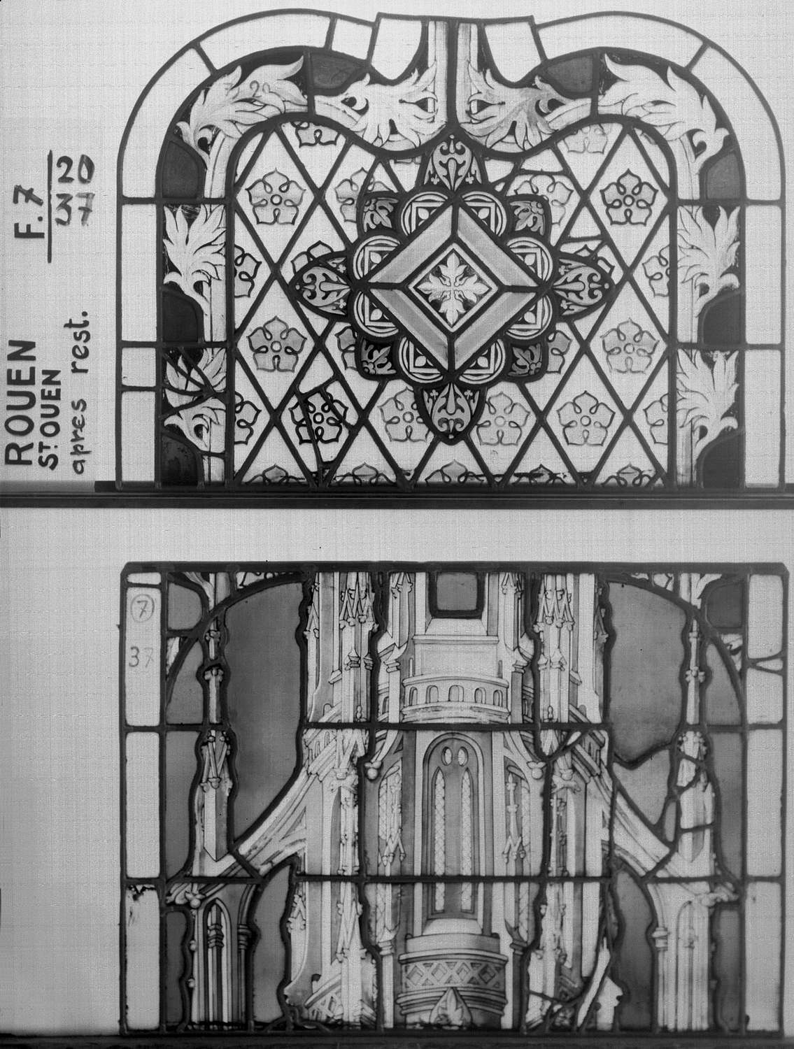 Fenêtre 7 ; Panneaux 20 - 37