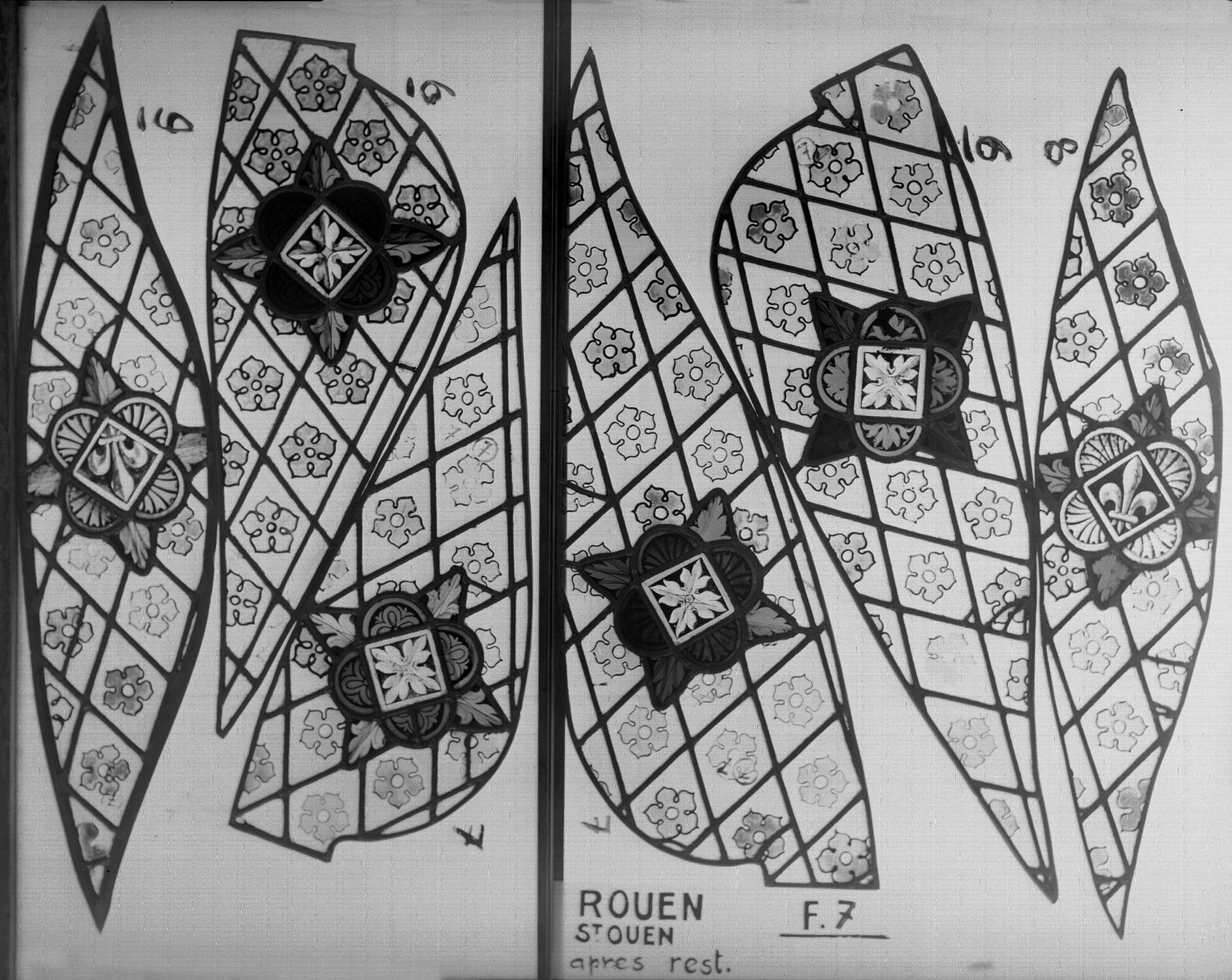 Fenêtre 7 ; Fragments 8 - 6 - 7 – 6 bis – 7 bis - 9