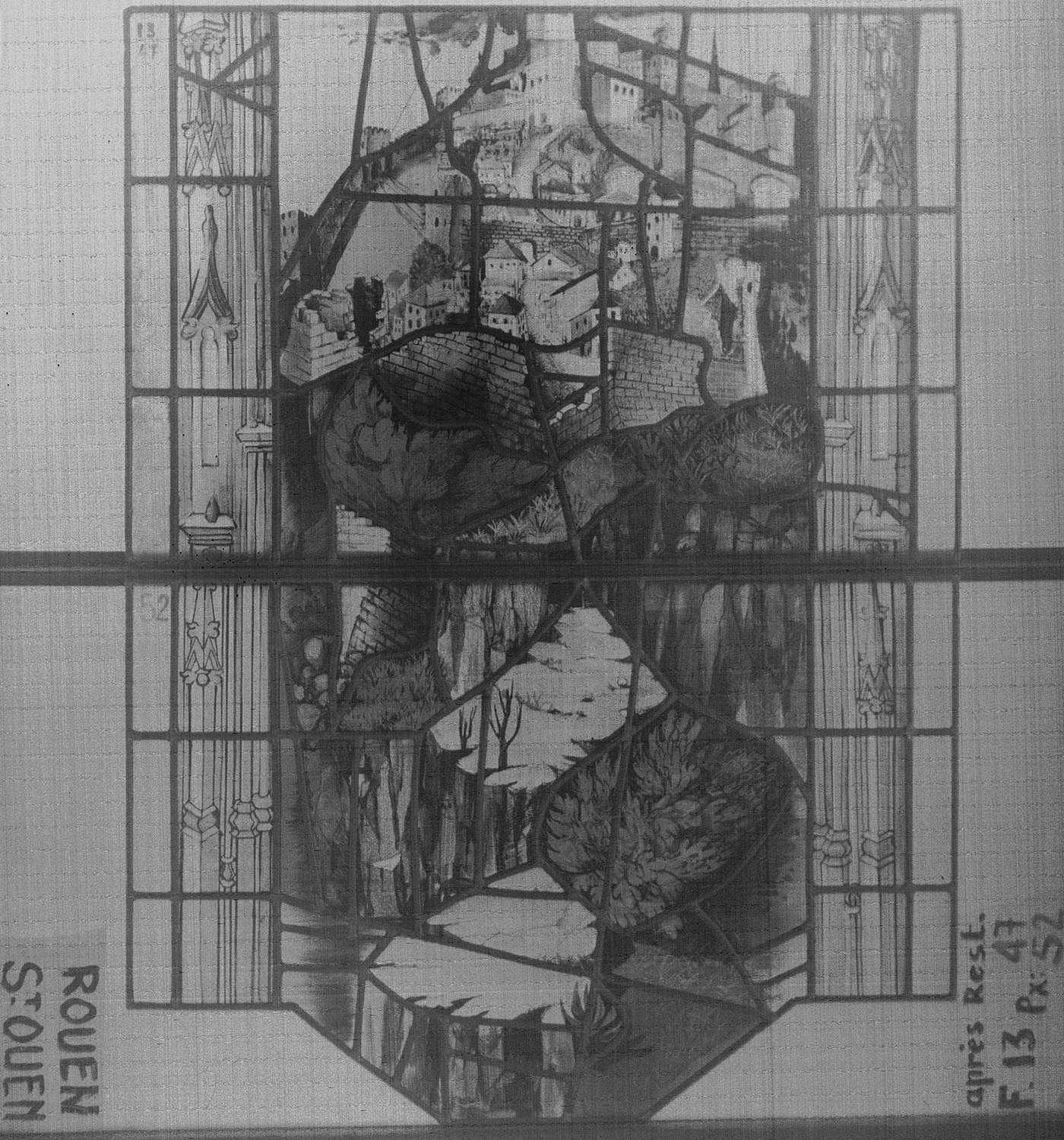 Fenêtre 13 ; Panneaux 47 - 52