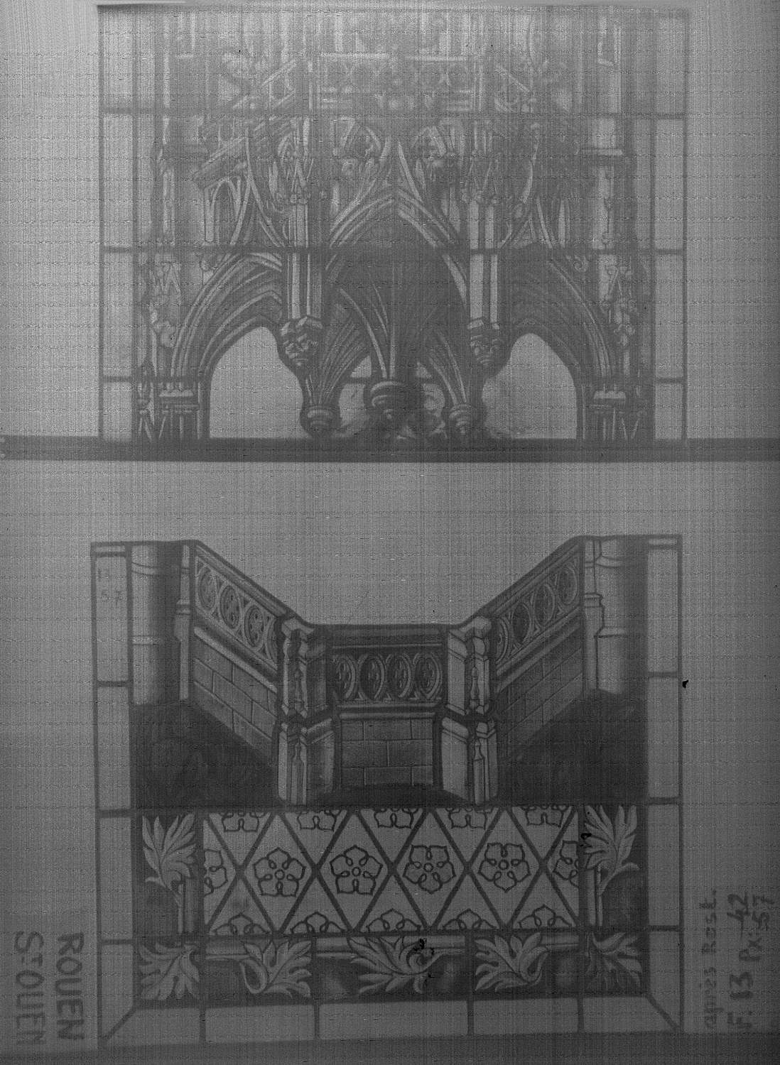 Fenêtre 13 ; Panneaux 42 - 57